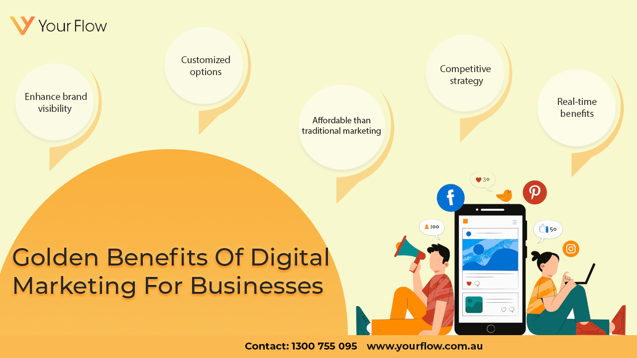 Golden Benefits Of Digital Marketing For Businesses